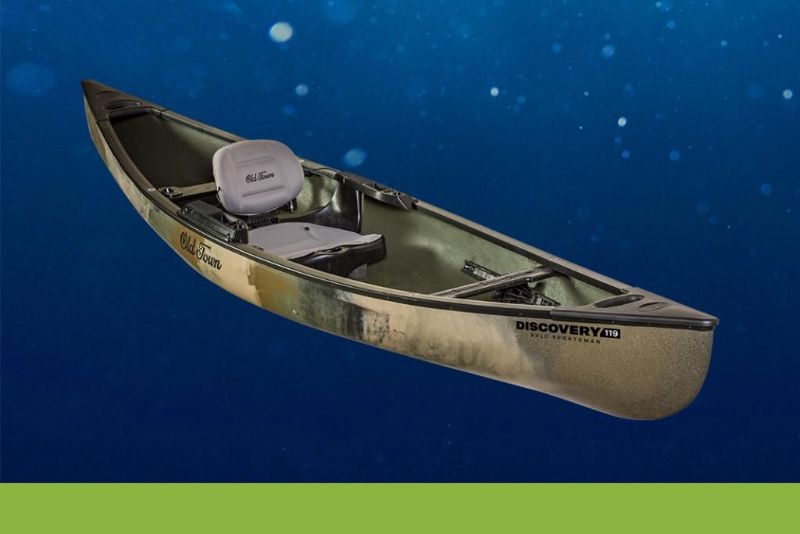 Old Town Discovery 119 Solo Sportsman Canoe