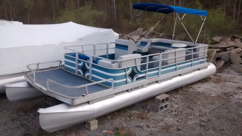 used pontoon boats for sale under 5000