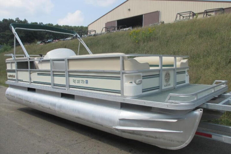 used pontoon boats for sale under 5000