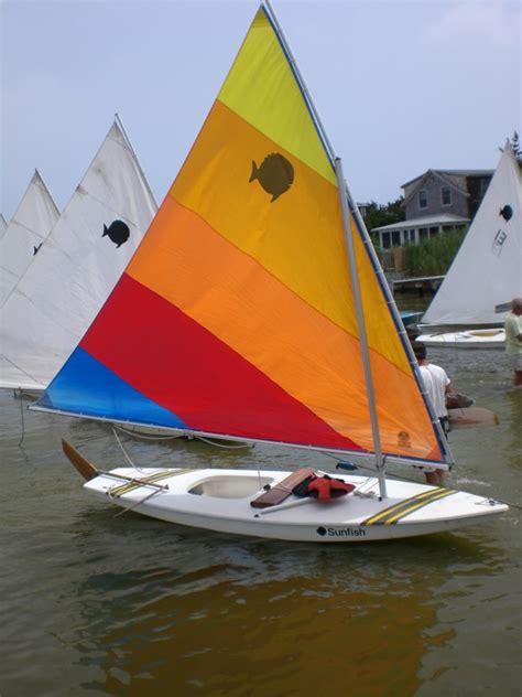 Sunfish Sailboat